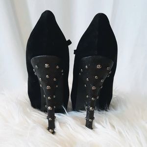 UnSensored Suede Studded Heels